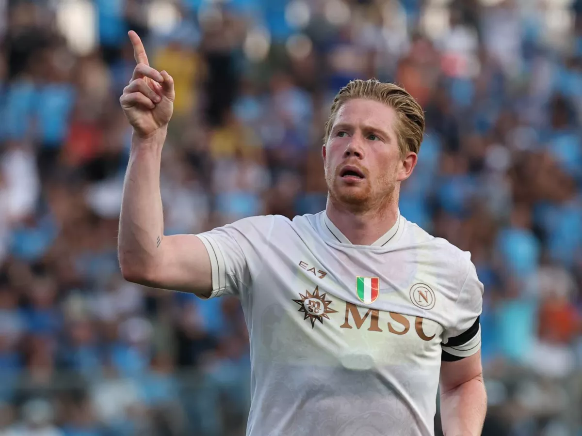 Napoli de Bryunening og‘ir jarohati haqida bayonot berdi