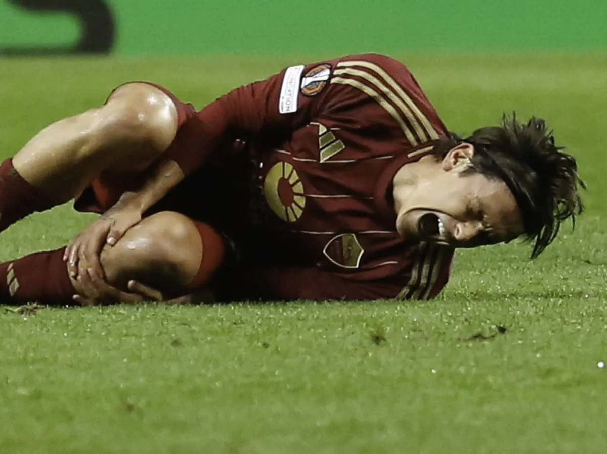 Roma jamoasi Paulo Dibalanisiz uch hafta o‘ynaydi